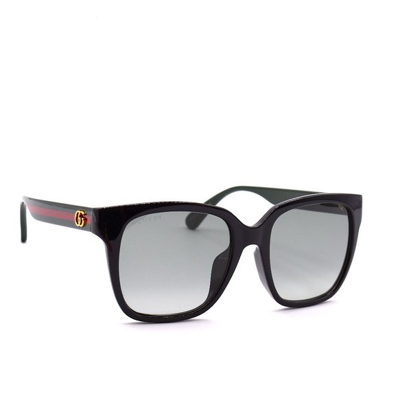 Gucci Accessories - NEW GUCCI GG0715SA 001 BLACK GREEN GREY AUTHENTIC SUNGLASSES